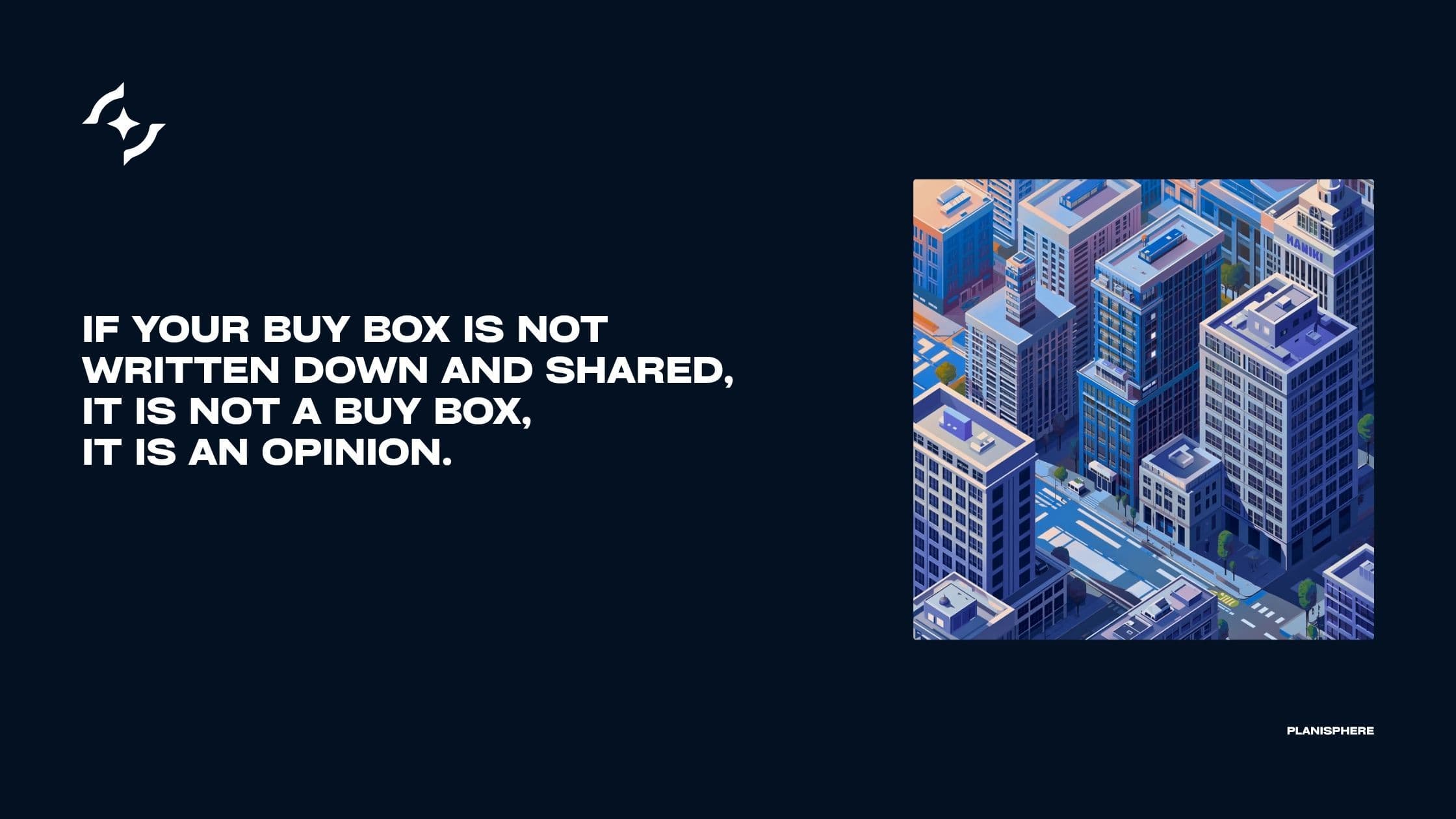 Commercial Real Estate Buy Box Guide